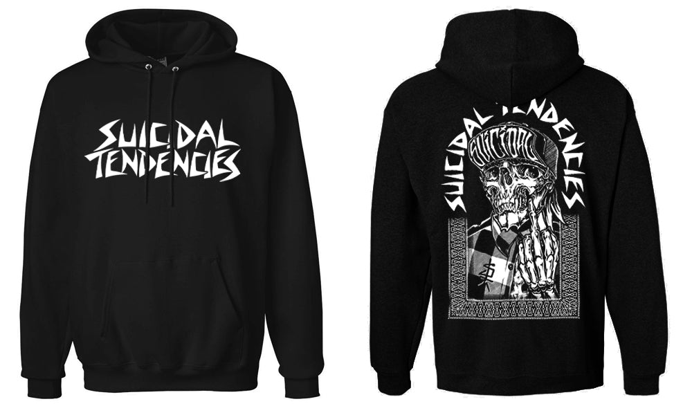 Suicidal Tendencies Hoodie - ST One Finger pullover Sweatshirt