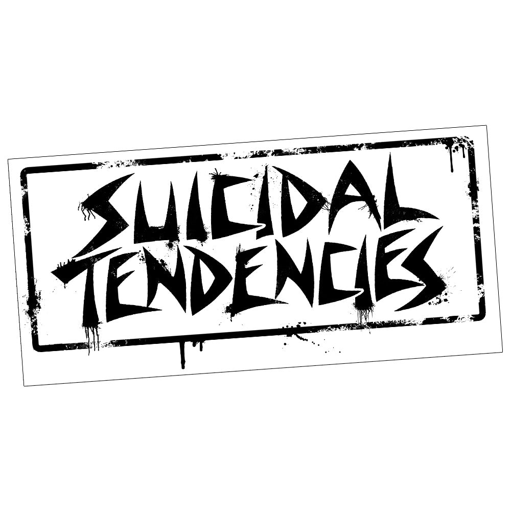 Suicidal Tendencies Spray Logo Wall Sticker