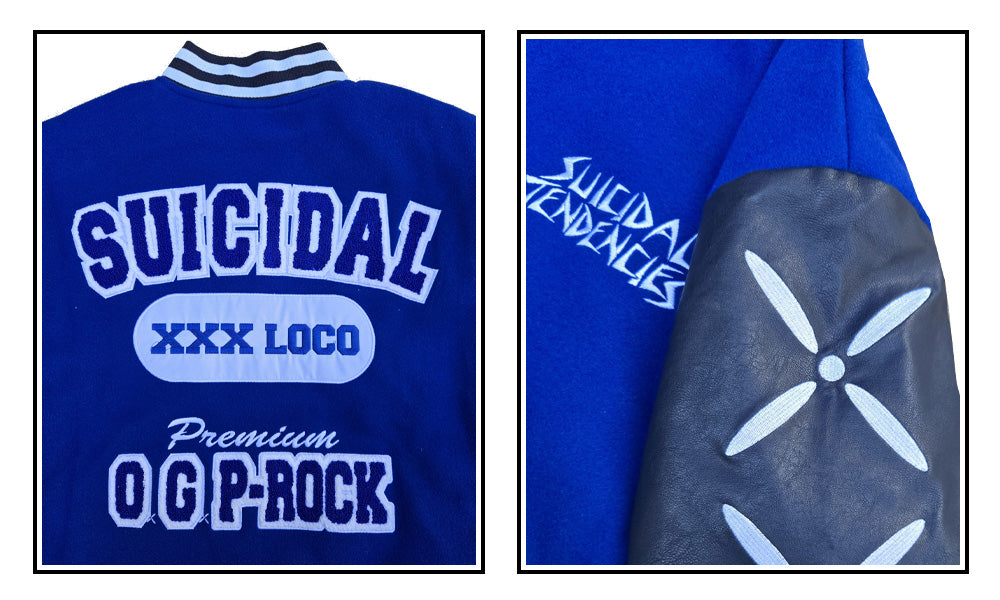 Suicidal Tendencies XXX Loco Varsity Jacket